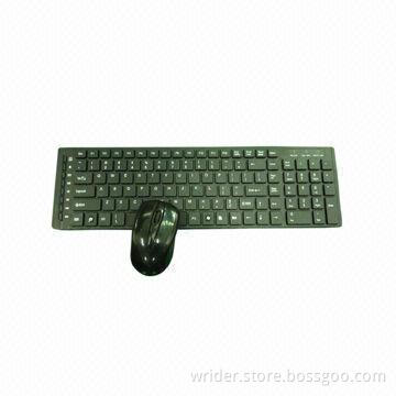 2.4GHz Wireless Keyboard and Mouse Combo, 8 to 10 Meters Working Range